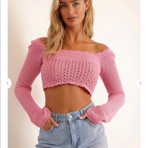 Chiquelle Crochet Crop Top